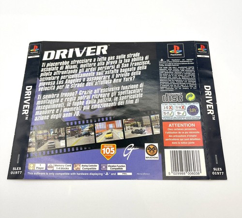 Driver copertina back - copertina,